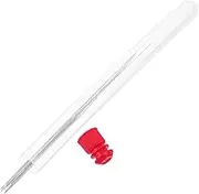 jojofuny Large Eye Beading Needles Kit Pcs Iron Construction for DIY Jewelry Storage Bottle Included