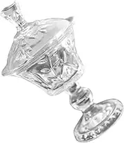 BRIGHTFUFU Multipurpose Glass Footed Bowl Set Beautiful Ice Cream Dessert Cups for Home Parties Bars Ktv