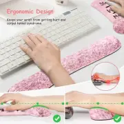 Wrist Rest+ Mouse Wrist Rest Pad + Coaster Non-Slip Rubber Base C 3in1 Keyboard