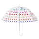 韓國兒童透明雨傘【多款】／防夾手安全雨傘 晴雨傘 兒童雨傘 雨具 插畫透明雨傘【B&B幸福雜貨】