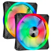 Corsair QL140 ARGB 140mm 2 Pack with Lighting Node Core Black