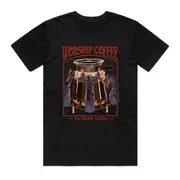 Steven Rhodes - Worship Coffee - Black T-shirt