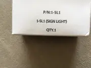 Solar Powered Clip on Weatherproof LED Outdoor Security/ Real Estate Sign Light
