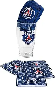 Paris Saint Germain FC PSG Mini Bar Glassware Sets, Colourful, Nico