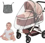 Pushchair rain Cover, Buggy rain Cover, Universal rain Cover for pram, with pram Bag, Universal Comfort rain Cover, Waterproof and Durable, Suitable for Most pushchairs