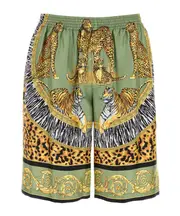 Elastic waist shorts IT52,IT50 Green