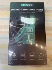 Tire Inflator Air Compressor Car Pump Portable Rechargeable Cordless Fast Pro
