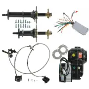 760mm Go kart Rear Axle kit 48v1000W Differential Motor Brake Golf Cart MiniBike
