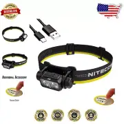 1400 Lumen USB-C Rechargeable Headlamp – Lightweight & Waterproof for Outdoors