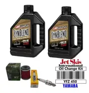Yamaha YFZ450 Tune Up Kit SYN Oil Change NGK Spark Plug Oil Filter 2004 05 06