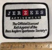 Jerzees Activewear Embroidered Patch Bass Anglers Sportsman Society B.A.S.S.