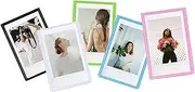 2x3 "magnetic Picture Frame refrigerator for Polaroid Fujifilm Instax Mini instant film with clear protective pocket magnet Picture frame Refrigerator locker Small photo holder picture -5 packs