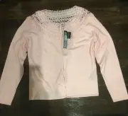 New With Tags Pink Tahari Arthur S Levine Lace Sweater With Two Camisoles