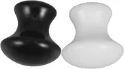 NOLITOY Face Massage Tool Set Natural Stone Gua Sha Rollers for Facial Tools Neck Shoulder Foot Back