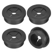 4 Pcs Cable Cord Grommet 1-3/16 Inch Desk Grommet Flexible Rubber Grommets