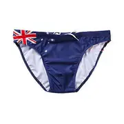 Aus Us Flag Men Swim Briefs Eu Size Swimwear Sexy Bikini Swimming Trunks For Swimsuit Gay Bathing Suit Beach Shorts Seobean Slip AU-EASE9002S L