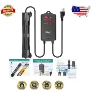 200W Aquarium Heater for 25-50 Gallons - LED Display & Auto Shut Off Safety
