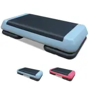 28.5'' Adjustable Aerobic Step Platform, Adjustable Fitness 4"-6" Exercise St...