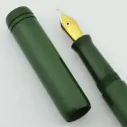 Peyton Street Pens Monterey Fountain Pen - Forest Green Ebonite, JoWo Nibs (New)