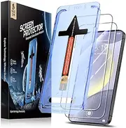 MAGIC JOHN 2 Pack for Samsung Galaxy S24 Plus/ S24+ Tempered Glass Screen Protector, Auto Dust-Elimination Installation, Bubble Free, HD Clear, Shock-Resistant, Case Friendly