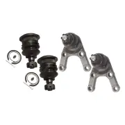 4 Pcs Lower+upper Ball Joints for MITSUBISHI PAJERO 4WD NA NB NC ND NE NF NG