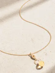 [Melissa Joy Manning] Melissa Joy Manning - 14-karat Recycled Gold, Diamond And Citrine Necklace - One size One size Gold