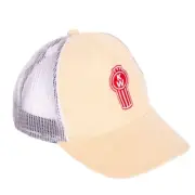 Genuine Kenworth Corduroy Trucker Cap - light yellow, hat, KW, truck, headwear