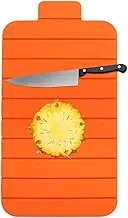Reusable Cutting Bath - Silicone Cutting Mat, Foldable Chopping Board | Foldable Camping Accessories Food Preparation Tool for Outdoor Picnics, RV Kitchen