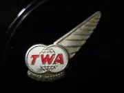 TWA Kiddie Wings - metal Junior Stewardess