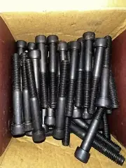 3/8-16 X 3" SOCKET HEAD CAP SCREWS BLACK HEAT TREATED ALLOY STEEL 50 PCS