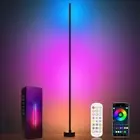 Corner Floor Lamp - Smart RGB LED Corner Lamp with App and Remote Control, 16...