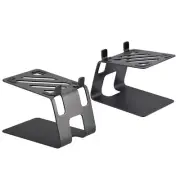 Desktop Speaker Stands, Metal Speaker Stands Support Studio Bookshelf Stand