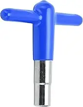 Drum Keys, T Shaped Lightweight Zine Alloy Smallsize Tuning Lever Drum Accessories for Drummers for Replacing Old or Damaged Drum Tuner Key(Blue)