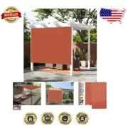 High-Density 4x8 FT Outdoor Shade Tarp - Breathable & Durable Sun Screen