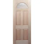 Woodcraft 2040 x 820 x 40mm Entrance Door Carolina Frosted Glass HMS01