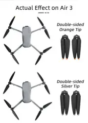 For DJI Air 3 Drone Propeller 8747F Quieter Flight Thrust Spare Drone Colored