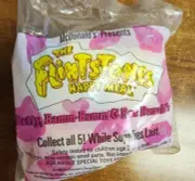 McDonald's Happy Meal 1993 The Flintstones Betty, Bamm-Bamm, & Roc Donald's