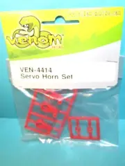 Venom Servo Horn Set Red Mini Giant Ven 4414
