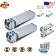 10GBase-LR SFP+ Transceiver Module Pack of 2 – 10km Range, 1310nm, ESD Protected