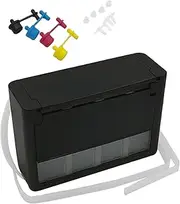 Ronyme Continuous Ink Supply Kits Ciss Refill Easy to Use Durable Refillable Printer Cartridge Ink Cartridge for Printer Accessories