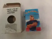 VINTAGE NEW IN BOX JOE CAMEL SHOWING PHYSIQUE CAMEL LIGHTS CIGARETTE LIGHTER