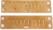 Lee Oskar Major Diatonic Harmonica Reed Plates - Key of A (2-pack) Bundle