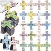 100 Pcs Spanish Bible Verse Magnetic Bookmarks Spanish Christian Scripture Bo...