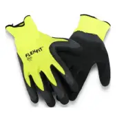 Boss 8412X Flex-Fit Latex Coated Palm Gloves, X-Large