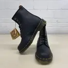 DR. MARTENS Vegan 1460 Felix Lace Up Boots Unisex Size M7/W8 Black