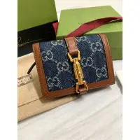 在飛比找蝦皮購物優惠-全新正品】Gucci古馳 Jackie 1961 牛仔 精品