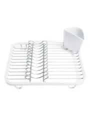 [Umbra] Sinkin Dish Rack 36x28x36cm in White/Nickel