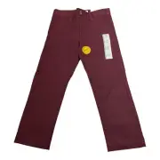 Isaac Mizrahi Boys 4 Slim Fit Flat Front Adjustable Waist Cotton Pant