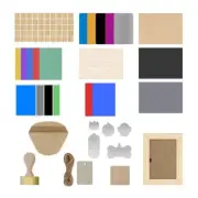 Set Laser Engraving Machine Engraving Material Package Stainless Steel Pet