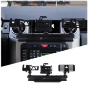 Central Console Multifunctional Phone Holder Trim for Land Rover Discover3 04-09
